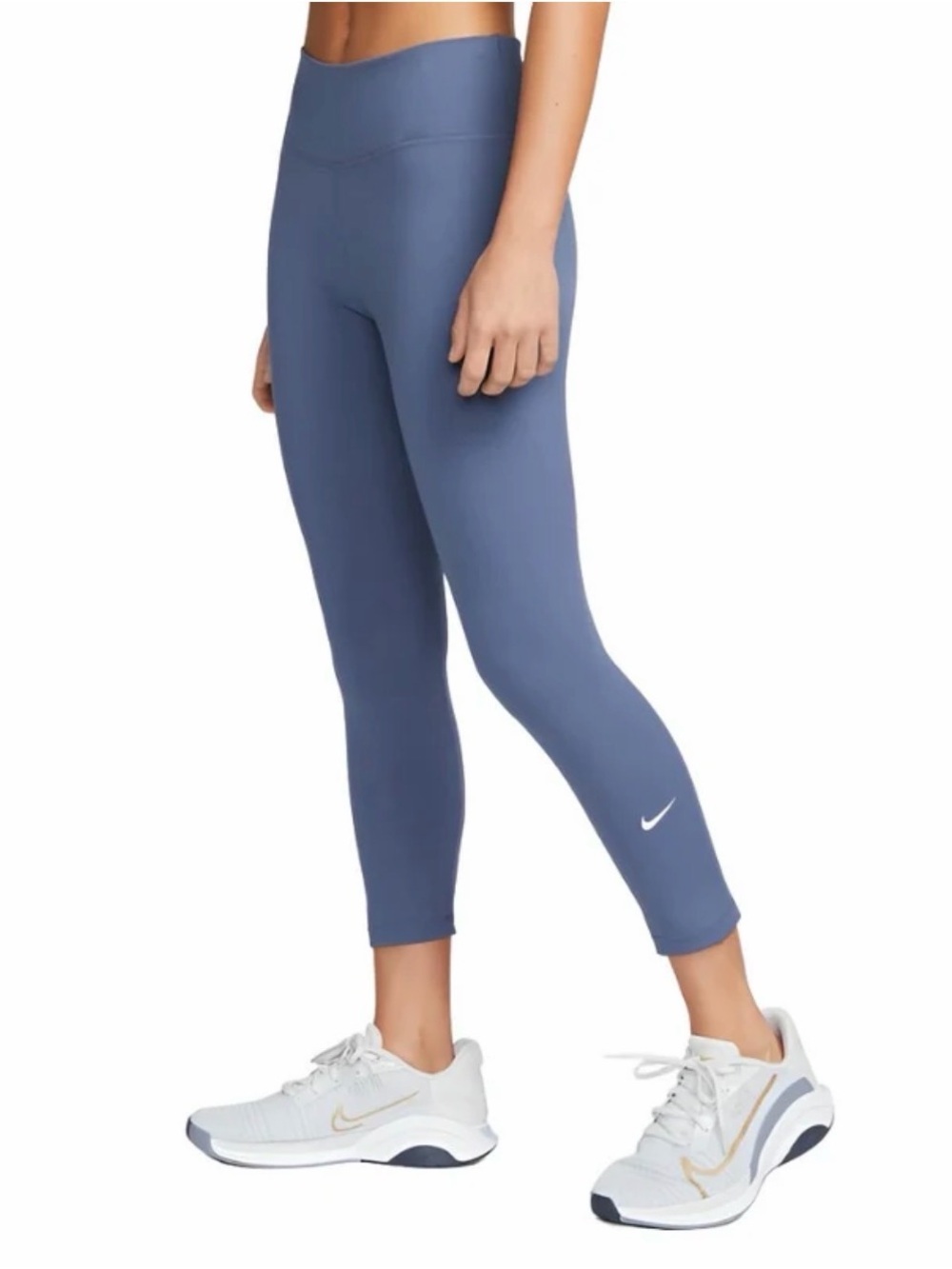 Nike Slate Blue Cropped Leggings for Women